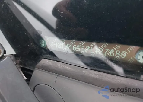 2007 Honda Civic Lx z USA, uszkodzony, nr VIN 1HGFA16557L127689